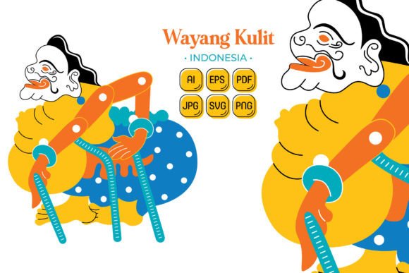 Explore the Versatility of Wayang Kuli Vector Illustration