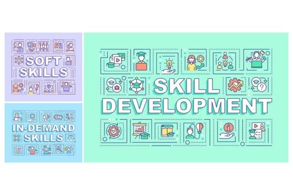In Demand Skills Word Banner Set: A Versatile Tool for Modern Professionals