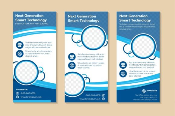 Next Generation Vertical Banner Blue: A Strategic Tool for Modern Business Communication