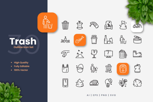 Trash Icons: Clean, Simple, and Versatile Design